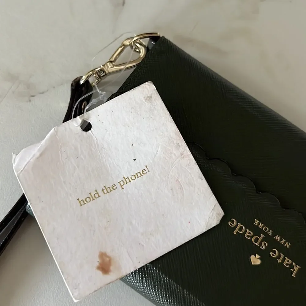 Kate spade iPhone X phone case wristlet NWT